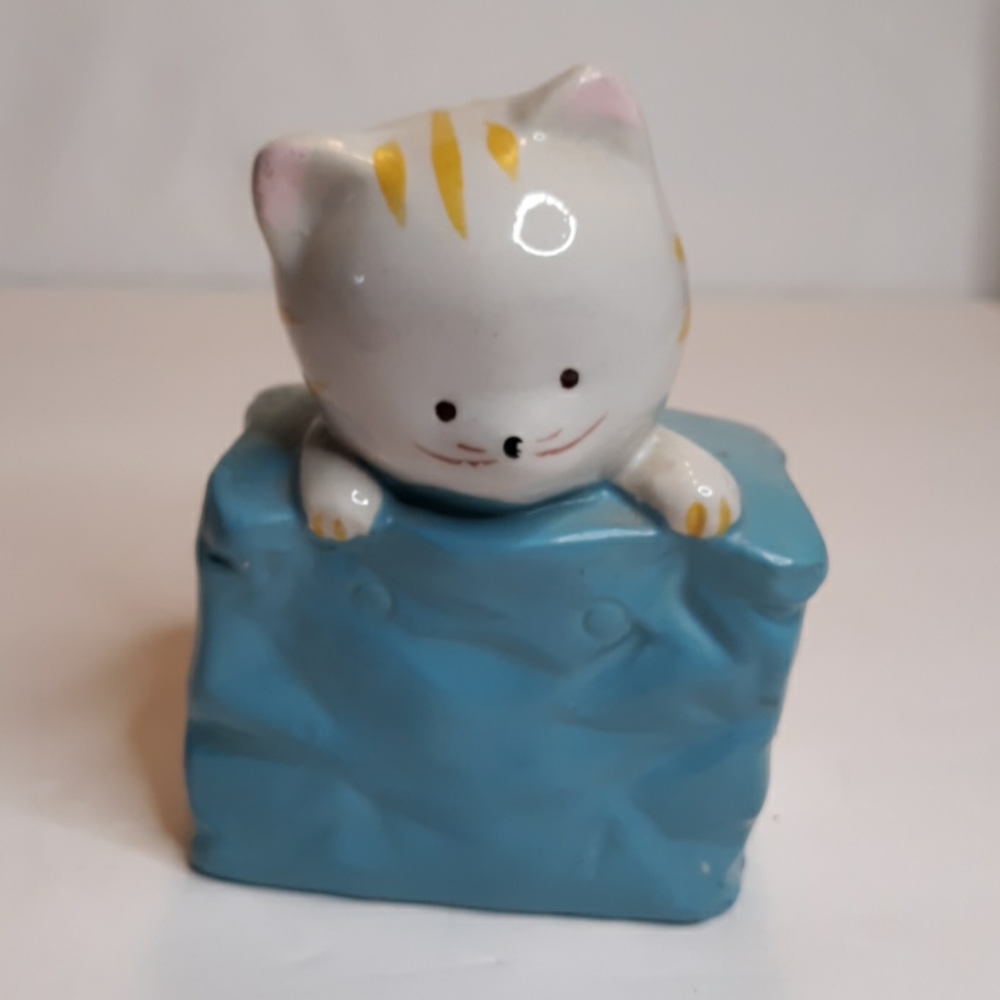 Kitty, Cat, kitten Ceramic Coinbank